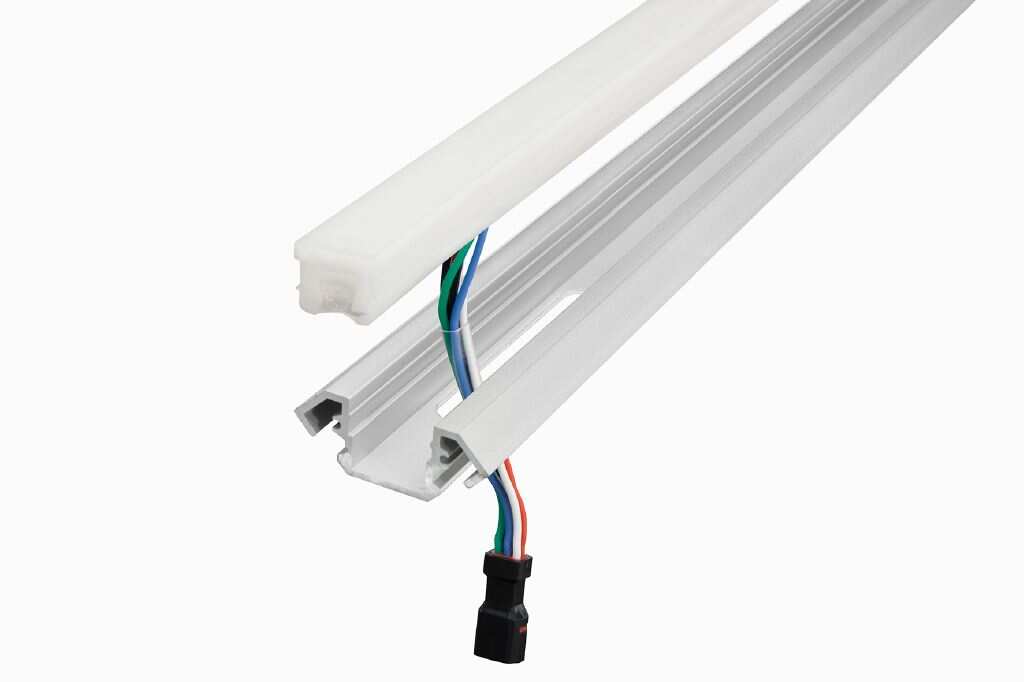 Schlüter LIPROTEC-LLPM Plug&Play LED-Modul Aluminium 2m RGB+weiß